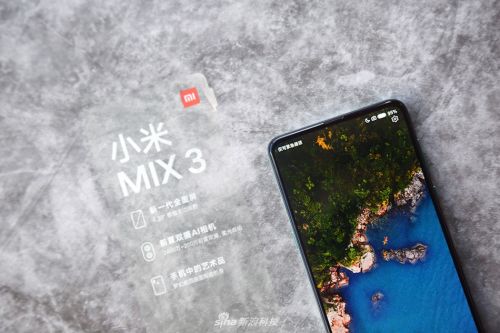 小米MIX 3真機(jī)圖賞