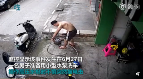 觸電教科書般自救什么情況?男子觸電教科書般自救詳細(xì)經(jīng)過曝光