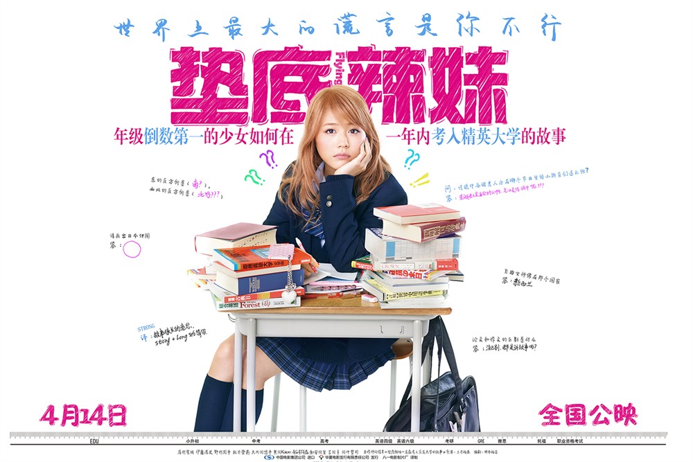 《墊底辣妹》電影票房最新統(tǒng)計(jì)（截至4月22日）