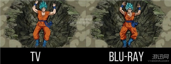 《龍珠超》BD修復(fù)崩壞畫面 黃金弗利薩慘變面癱大頭娃娃