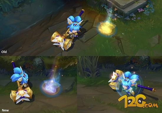 LOL魔法少女波比皮膚特效調(diào)整 LOL魔法少女波比皮膚特效調(diào)整 水晶藍(lán)炫酷奪目
