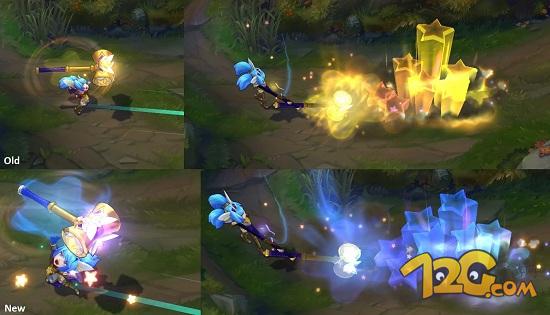 LOL魔法少女波比皮膚特效調(diào)整 LOL魔法少女波比皮膚特效調(diào)整 水晶藍(lán)炫酷奪目